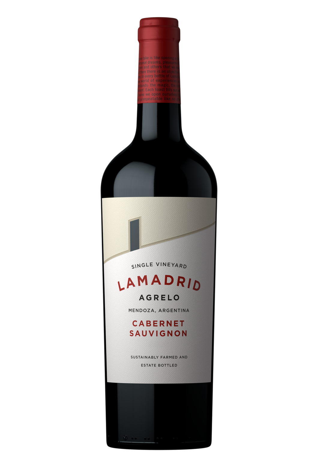 Lamadrid Cabernet Sauvignon 2019 Single Vineyard Agrelo, Mendoza, Argentina